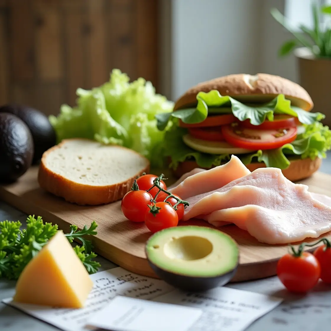 A selection of quick and easy lunch meals for busy days.