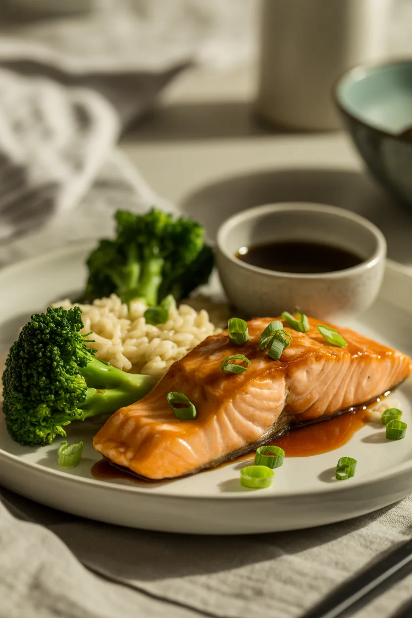 Deliciously Easy Air Fryer Honey Garlic Salmon Recipe 2 Air Fryer Honey Garlic Salmon