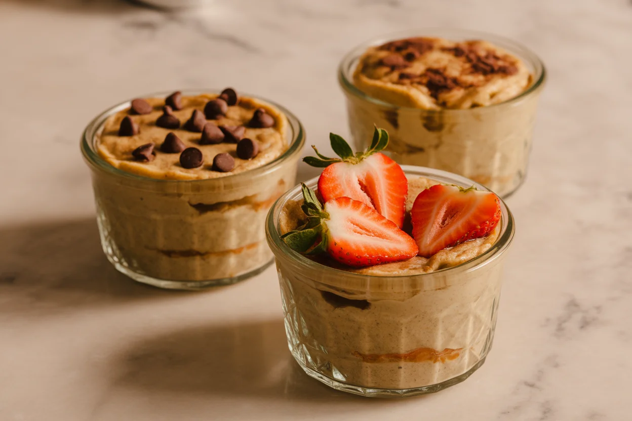 Delicious Baked Protein Pancake Bowls for Easy Meal Prep