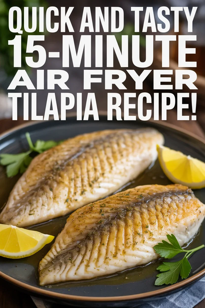 15-Minute Air Fryer Tilapia Recipe! 8 quick and tasty 15 minute air fryer tilapia recipe 2025 12 31 203657 4